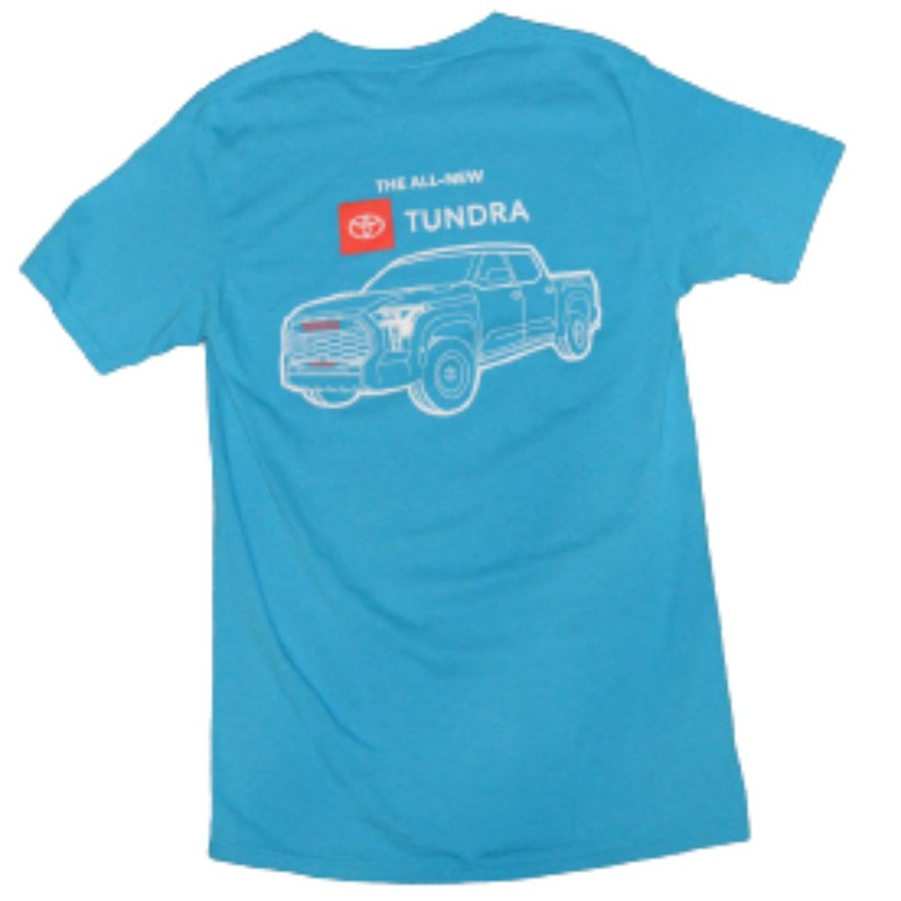 Toyota Tundra Truck NWOT Unisex Jerzees T-Shirt Small